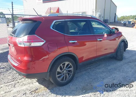 2016 Nissan Rogue Sl из США, поврежденный, VIN 5N1AT2MT4GC922092